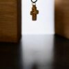Handcrafted Wooden Cross Pendant – Authentic Holy Land Necklace